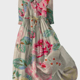 Boho Stylové Květinové Šaty