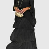 Nora Réteges Šaty - Černé