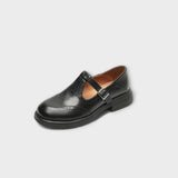 Isla - Elegantní kožené Mary Janes